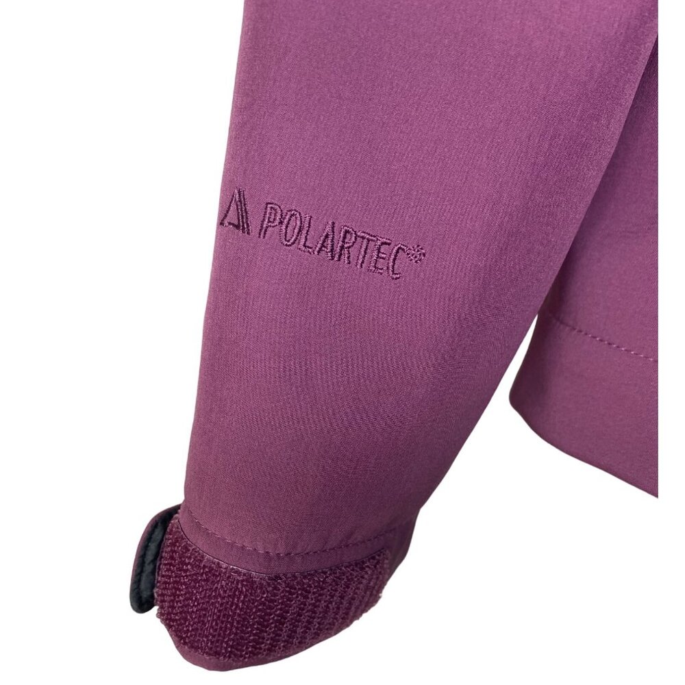 Patagonia Womens Mauve Soft Shell Jacket Full Zip Polartec Pink Size XS - Picture 4 of 8